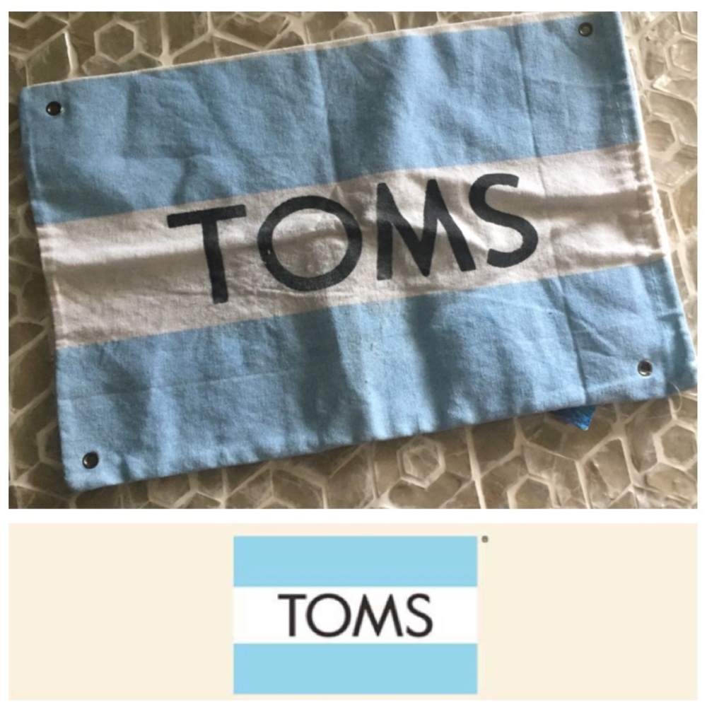 TOMS shoe dust bag